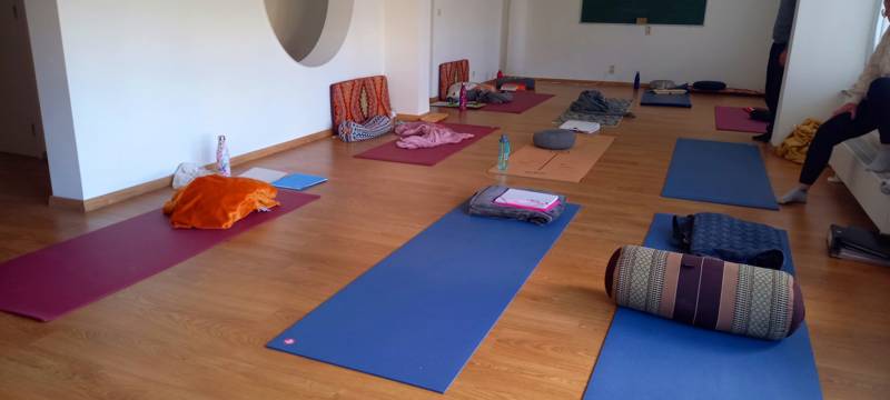 Salle de yoga